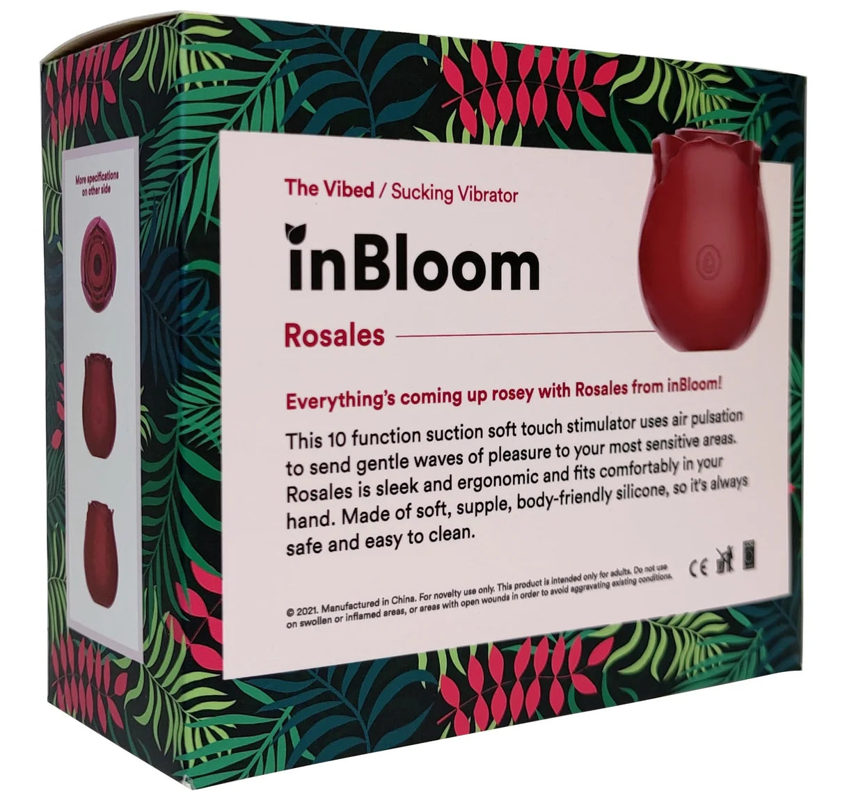 Rose InBloom Rosales Sucking Vibrator