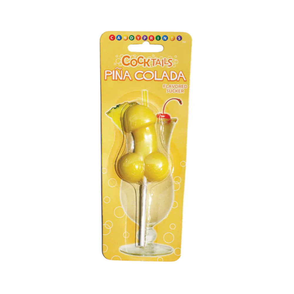 Cocktails Pina Colada Sucker