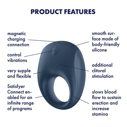 Satisfyer Strong One W/bluetooth App - Blue