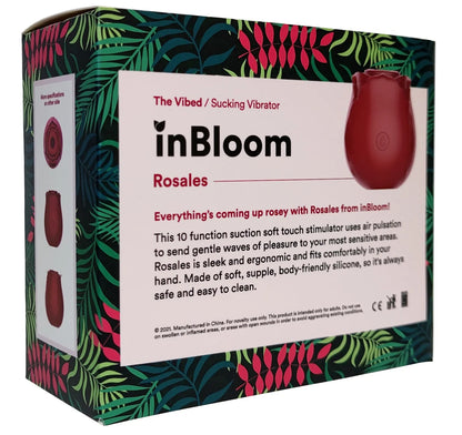 Rose InBloom Rosales Sucking Vibrator