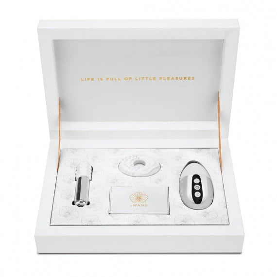 Le Wand Little Pleasures 6pc Collection-le Wand Bullet,point,pin,silicone Cover&ring, Storage Bag