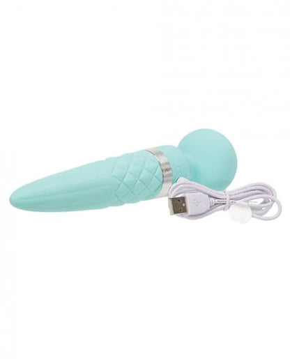 Pillow Talk Sultry Massager Wand Teal