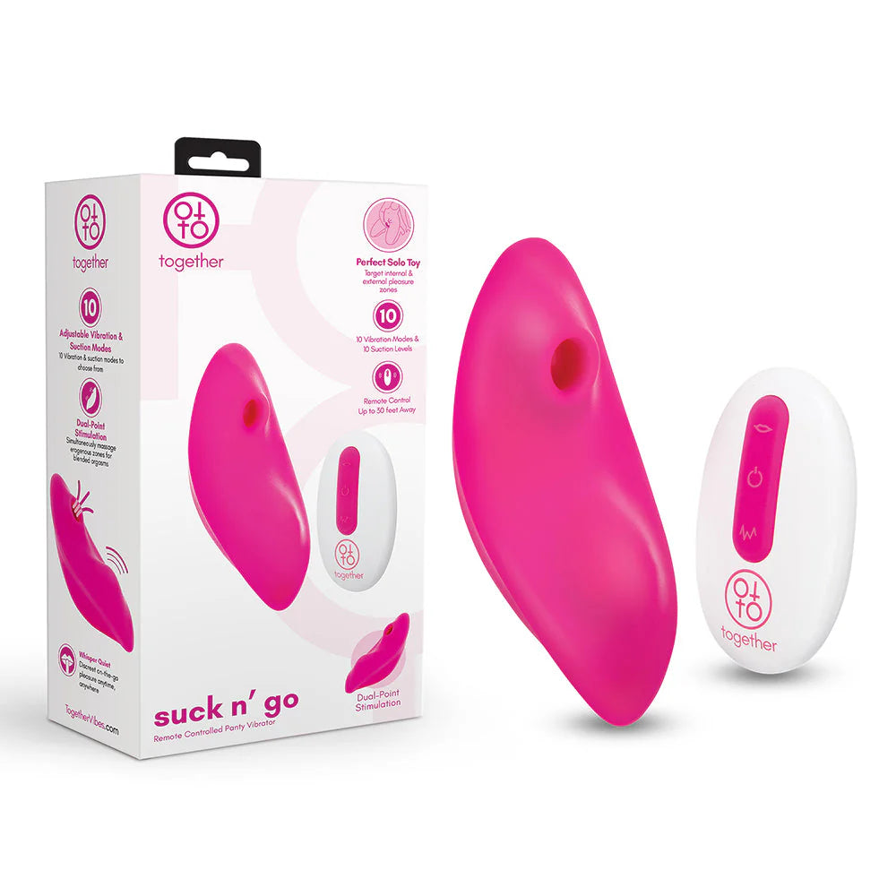 Together Couples Suck N Go Pink